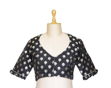 Load image into Gallery viewer, Peacock Noir Blouse