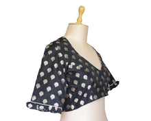 Load image into Gallery viewer, Peacock Noir Blouse