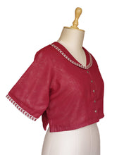 Load image into Gallery viewer, Cherry Laal Blouse