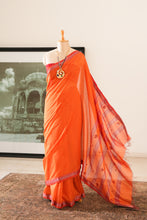 Load image into Gallery viewer, Gulmohar Maheshwari Silk Cotton Saree