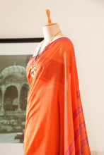 Load image into Gallery viewer, Gulmohar Maheshwari Silk Cotton Saree