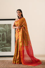 Load image into Gallery viewer, Festive Fusion Silk Cotton Saree