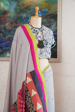Load image into Gallery viewer, Unique Hand Crafted Cotton Saree
