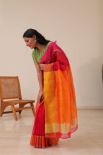 Load image into Gallery viewer, Saarang Chanderi Saree