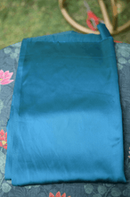 Load image into Gallery viewer, Crimson Glow Half-and-Half Saree