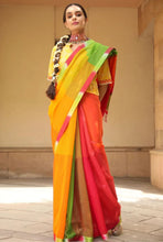 Load image into Gallery viewer, Añjimat Shaded Maheshwari Saree