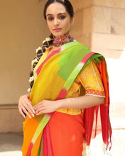 Load image into Gallery viewer, Añjimat Shaded Maheshwari Saree