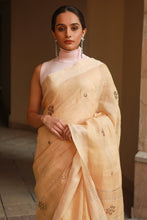 Load image into Gallery viewer, Sāttvika Tissue Tussar Saree