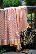 Load image into Gallery viewer, Summer Breeze Chanderi Saree