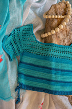 Load image into Gallery viewer, Oceanic Handmade Crochet Blouse