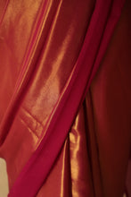 Load image into Gallery viewer, Shimmer Tissue Georgette Saree