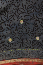 Load image into Gallery viewer, Bagru Cotton Silk Saree