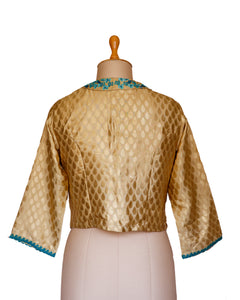 Sapphire Elegance Blouse