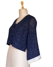 Load image into Gallery viewer, Midnight Blue Blouse
