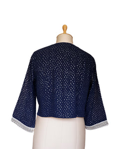 Midnight Blue Blouse