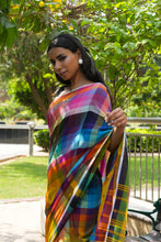 Load image into Gallery viewer, Multicolored Mulmul Saree
