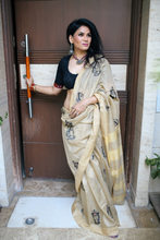 Load image into Gallery viewer, Balinese Silk Cotton Saree
