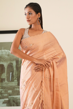 Load image into Gallery viewer, Blush Pink Chanderi Saree
