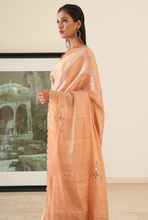 Load image into Gallery viewer, Blush Pink Chanderi Saree
