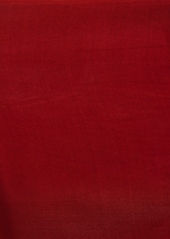 Load image into Gallery viewer, Pleated Cherry Red Lycra Silk Saree
