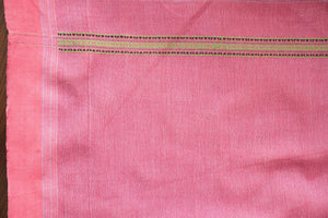 Pink And Lavender Cotton Bhujodi Saree