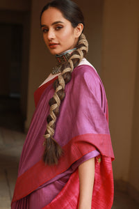 Pāṭala Muga Silk Saree