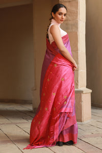 Pāṭala Muga Silk Saree