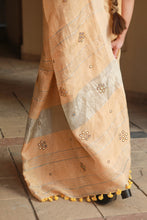 Load image into Gallery viewer, Sāttvika Tissue Tussar Saree
