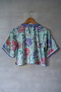 Cornflower Printed Blouse