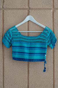 Oceanic Handmade Crochet Blouse