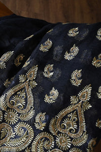 Mid-Summer Night’s Dream Linen Saree