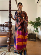 Load image into Gallery viewer, Rasa Checkered Saree
