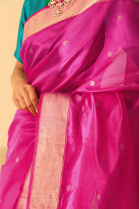 Gulaab Chanderi Saree