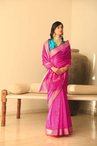 Gulaab Chanderi Saree