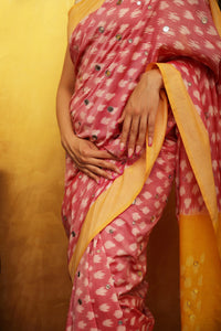 Hariśrī Cotton Ikat Saree