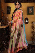 Load image into Gallery viewer, Tejovat Cotton Maheshwari Saree
