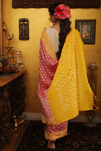 Hariśrī Cotton Ikat Saree