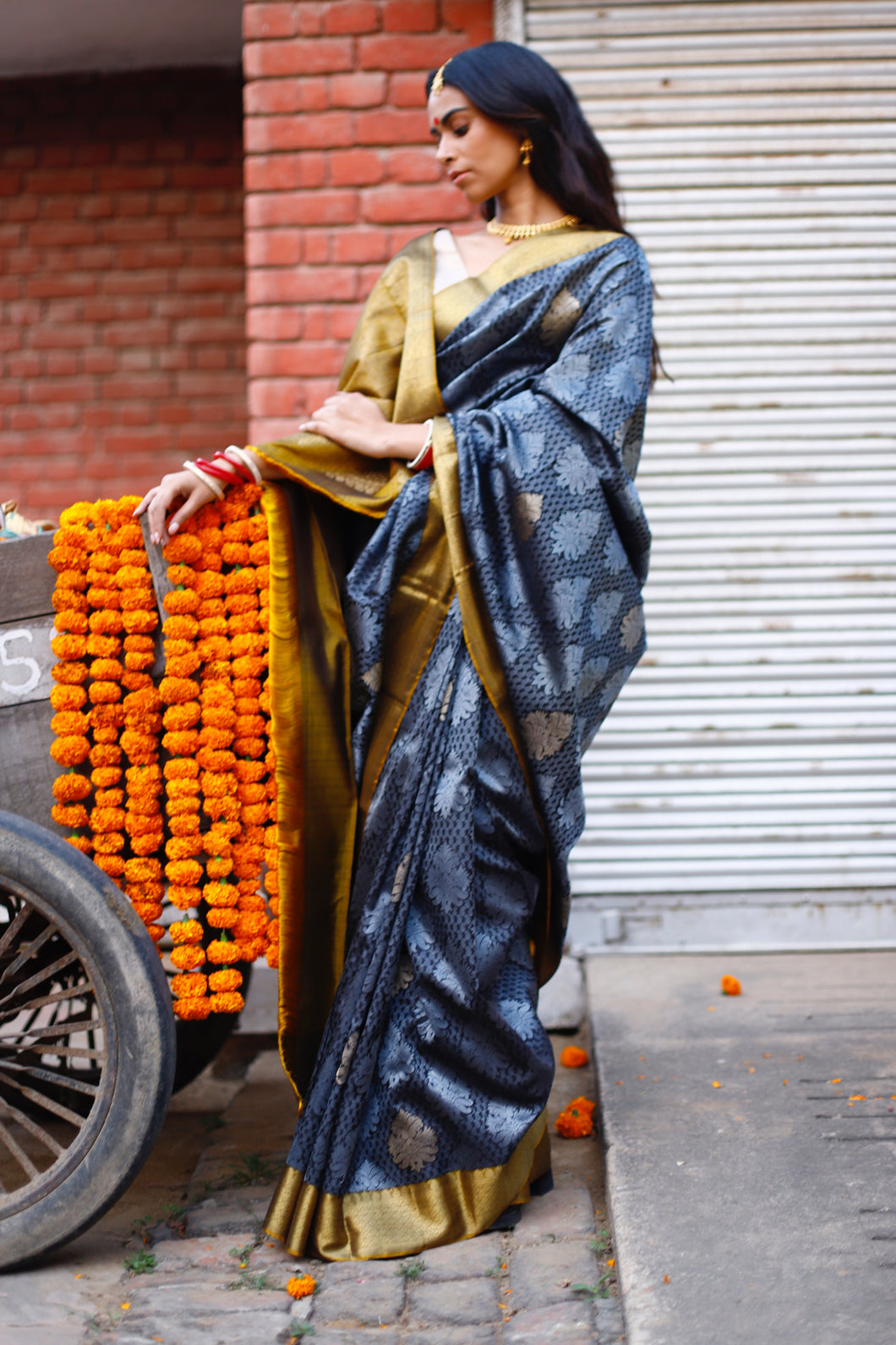 Megha Kanjivaram Saree