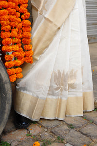 Padmini Cotton Silk Chanderi Saree