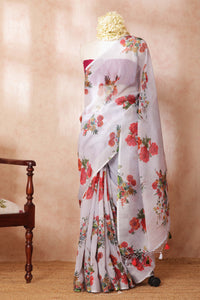 Japāpīḍa Floral Printed Saree