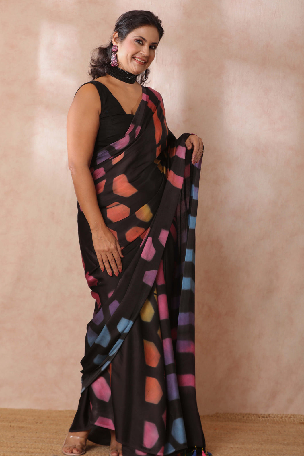 Mālika Ombré Dyed Silk Saree