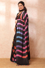 Load image into Gallery viewer, Mālika Ombré Dyed Silk Saree
